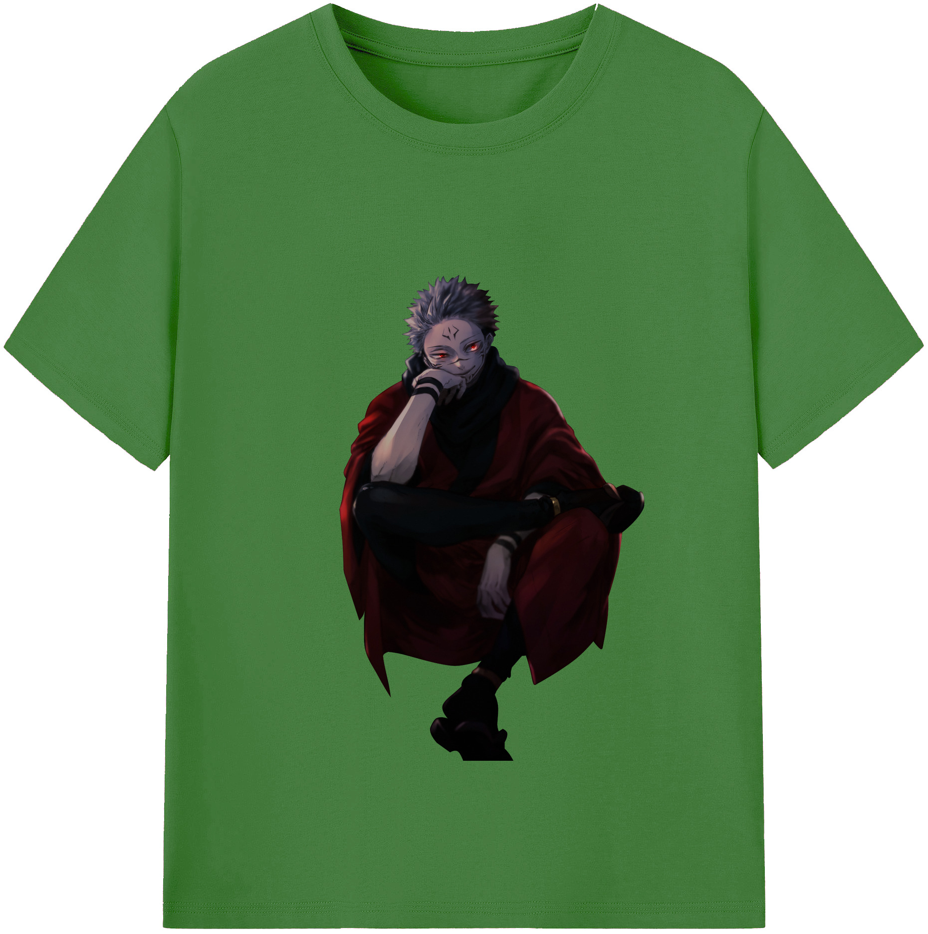 （画像用） 呪術廻戦 Jujutsu Kaisen レディースカジュアルプリントTシャツ（綿100％）